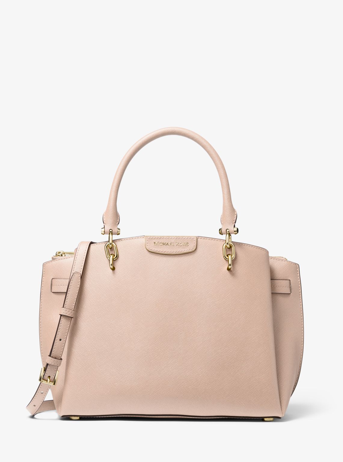 Michael kors rochelle large leather satchel sale