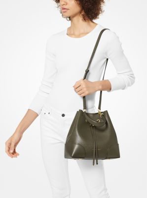 Mercer Gallery Medium Pebbled Leather Shoulder Bag