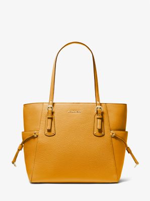 Michael Kors Voyager Small Pebbled Leather Tote Bag - ShopStyle