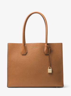 Mercer Extra-Large Pebbled Leather Tote Bag