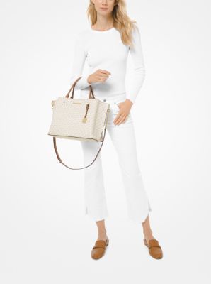 Arielle Large Logo Satchel