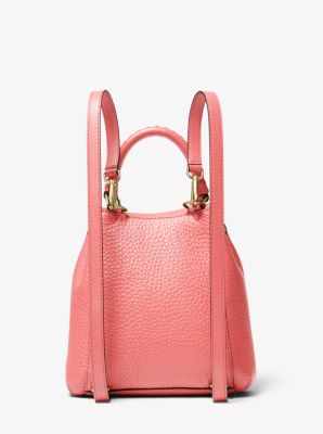 Viv Extra-Small Pebbled Leather Backpack
