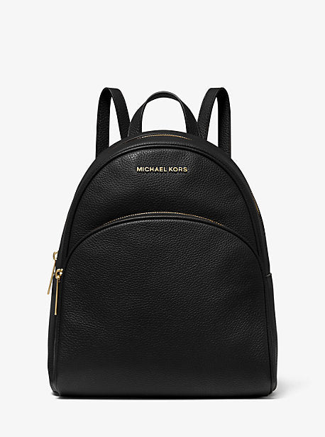 Abbey Medium Pebbled Leather Backpack – Michael Kors Pre-Loved