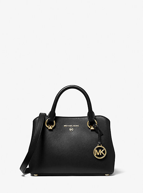 NWT!! Michael Kors Edith Small on sale Leather Satchel Black Without Strap