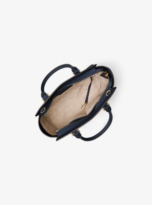 Michael Kors Selma Saffiano Leather Medium Satchel Bag