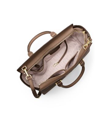 Selma Large Saffiano Leather Satchel