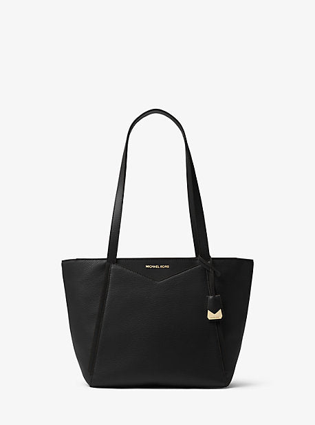 Whitney Small Pebbled Leather Tote Bag