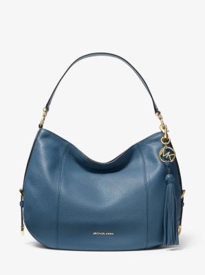 Brooke Large Pebbled Leather Shoulder Bag – Michael Kors Pre-Loved