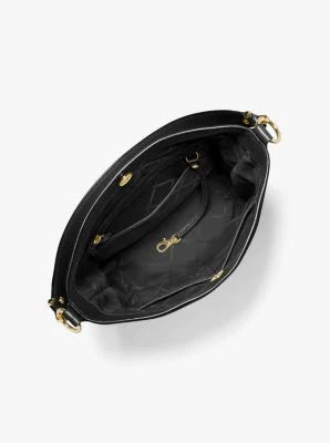 Brooke Medium Pebbled Leather Bucket Bag