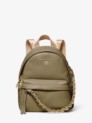 Slater Extra-Small Pebbled Leather Convertible Backpack