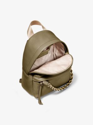 Slater Extra-Small Pebbled Leather Convertible Backpack