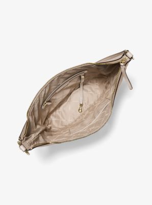 Izzy Large Pebbled Leather Convertible Shoulder Bag