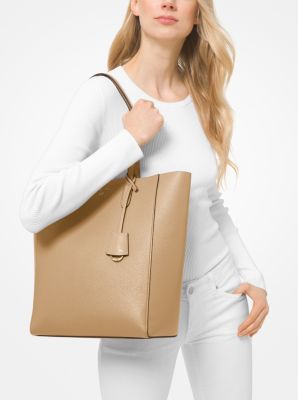 Sinclair Large Pebbled Leather Tote Bag