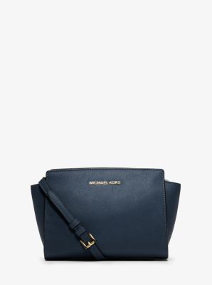 Selma Medium Saffiano Leather Crossbody