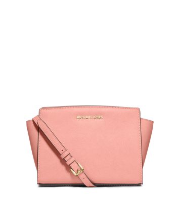 Selma Medium Saffiano Leather Crossbody