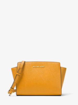 Selma Medium Saffiano Leather Crossbody