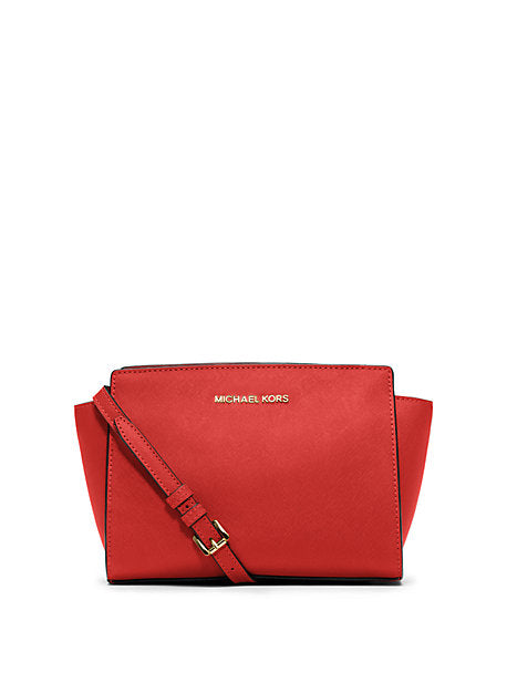 Selma Medium Saffiano Leather Crossbody