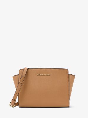 Selma Medium Saffiano Leather Crossbody