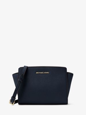 Selma Medium Saffiano Leather Crossbody