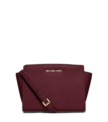 Selma Medium Saffiano Leather Crossbody