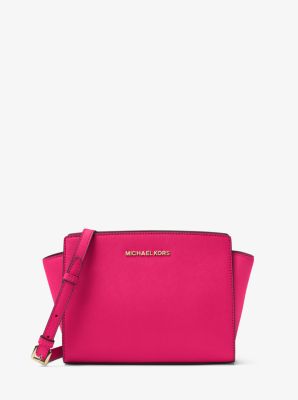 Selma Medium Saffiano Leather Crossbody