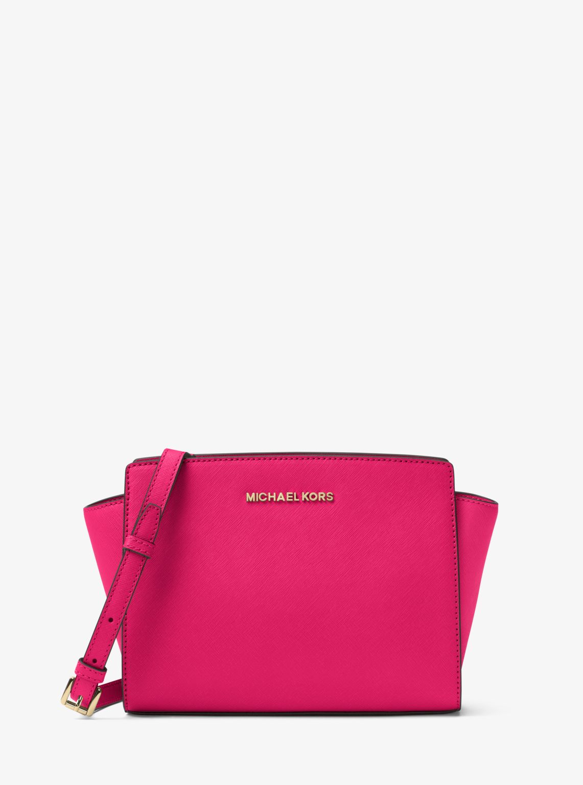 Selma Medium Saffiano Leather Crossbody