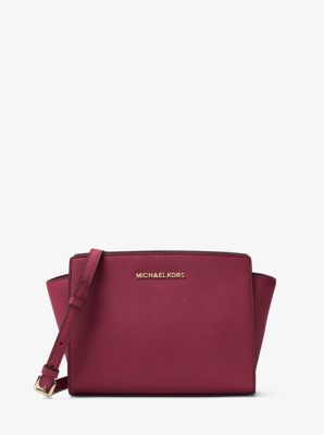 Selma Medium Saffiano Leather Crossbody