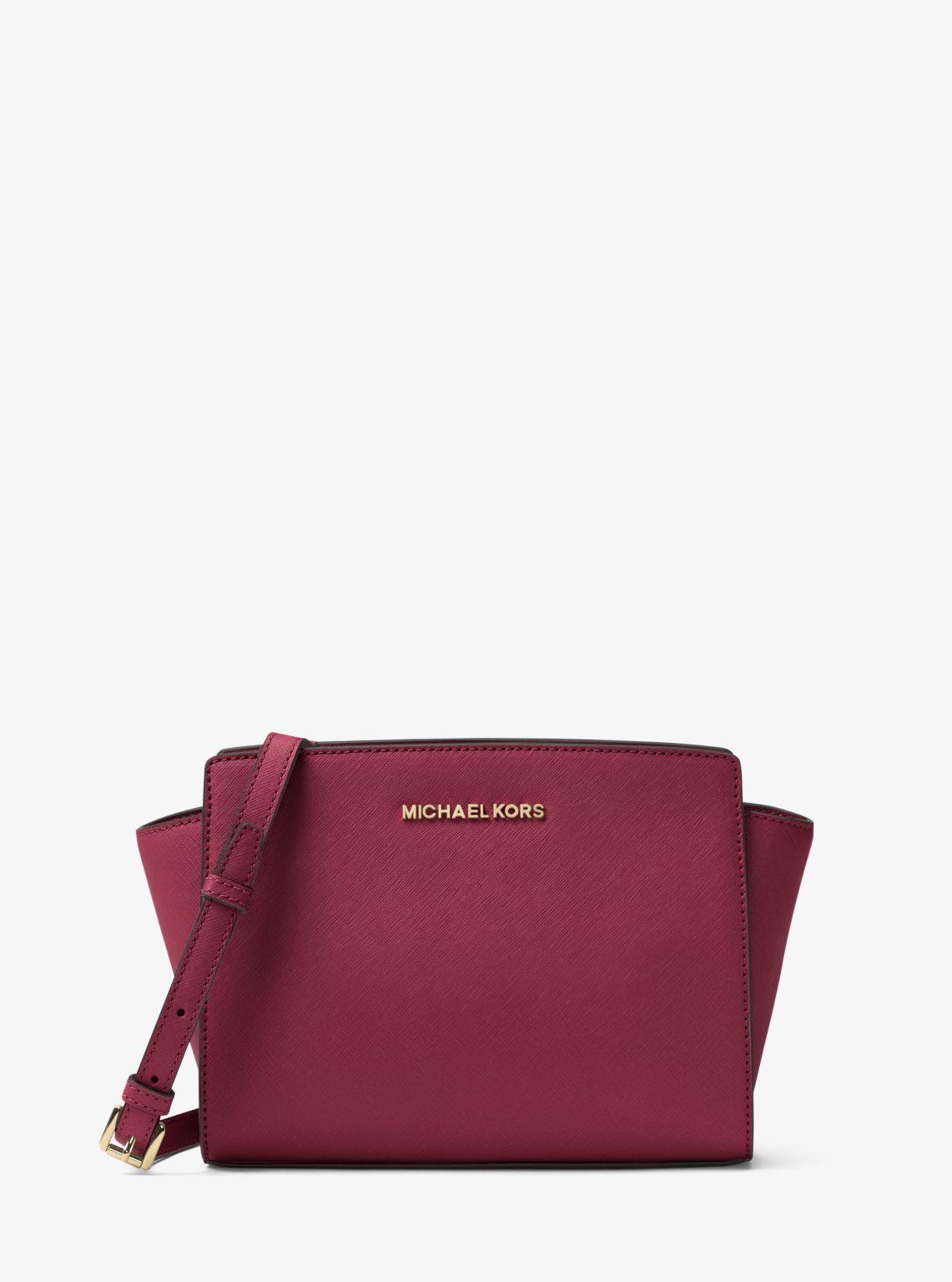 Selma Medium Saffiano Leather Crossbody