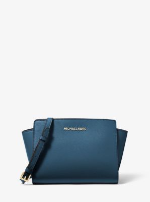 Selma Medium Saffiano Leather Crossbody