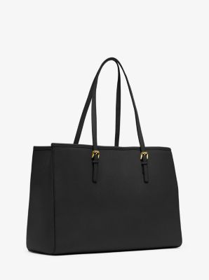 Jet Set Saffiano Leather Tote Bag