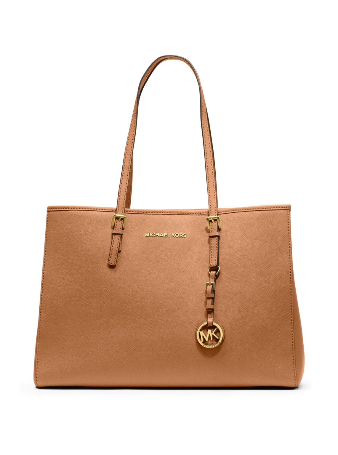 Jet Set Saffiano Leather Tote Bag