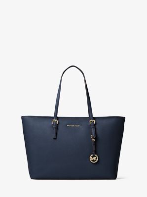 Purchases Michael Kors Medium Saffiano Leather Jet Set Tote