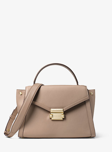 Whitney Medium Leather Satchel