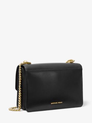 Jade Large Leather Crossbody Bag