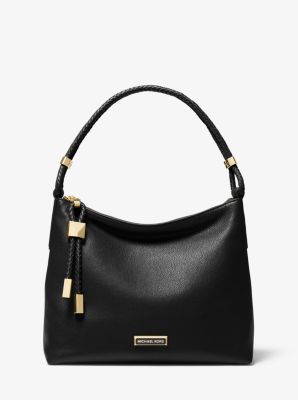 Lexington Medium Pebbled Leather Shoulder Bag