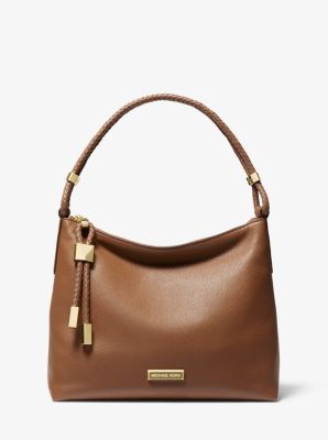 Lexington Medium Pebbled Leather Shoulder Bag