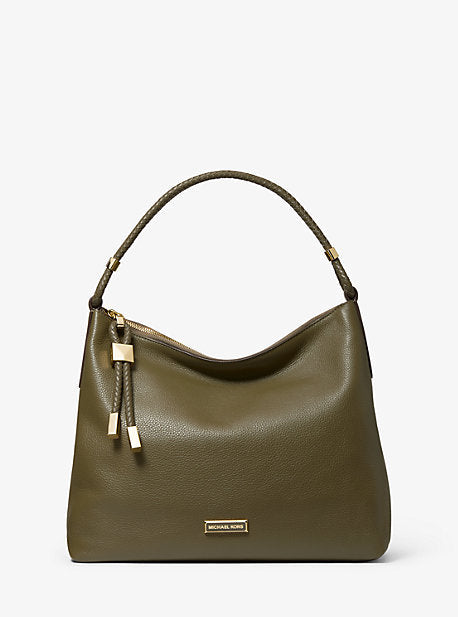 Lexington Medium Pebbled Leather Shoulder Bag