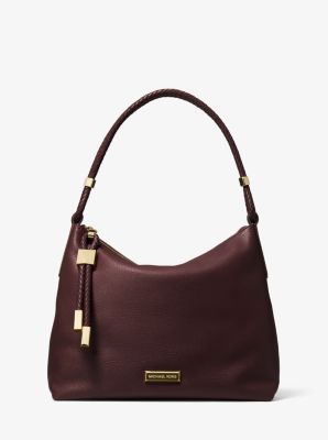 Lexington Medium Pebbled Leather Shoulder Bag