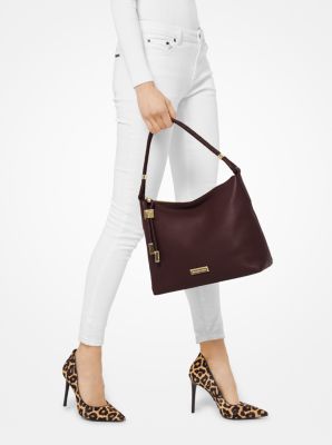 Lexington Medium Pebbled Leather Shoulder Bag