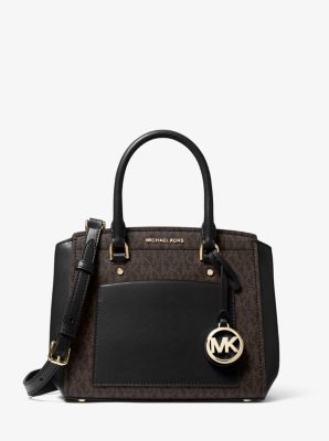 Park medium sale saffiano leather satchel