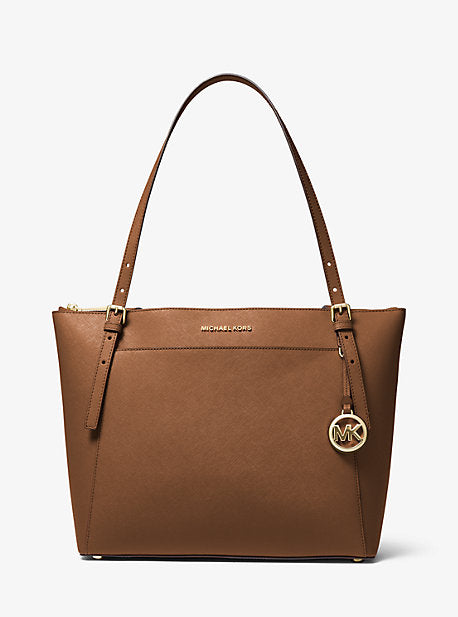 MICHAEL MICHAEL KORS Women's Edith Large Saffiano Leather Tote Bag Luggage