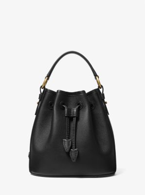 Monogramme Small Leather Bucket Bag – Michael Kors Pre-Loved