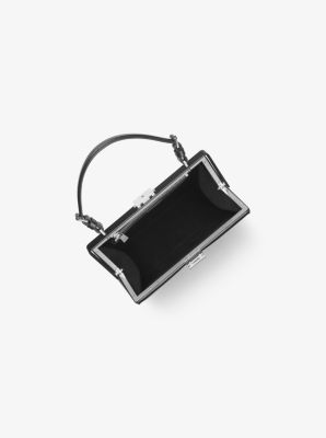 Simone Calf Leather Top-Handle Bag
