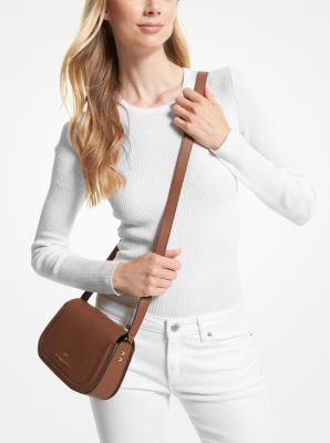 Lucie Small Pebbled Leather Crossbody Bag