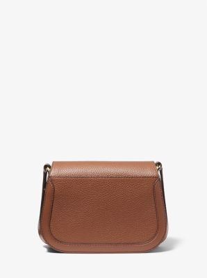 Lucie Small Pebbled Leather Crossbody Bag