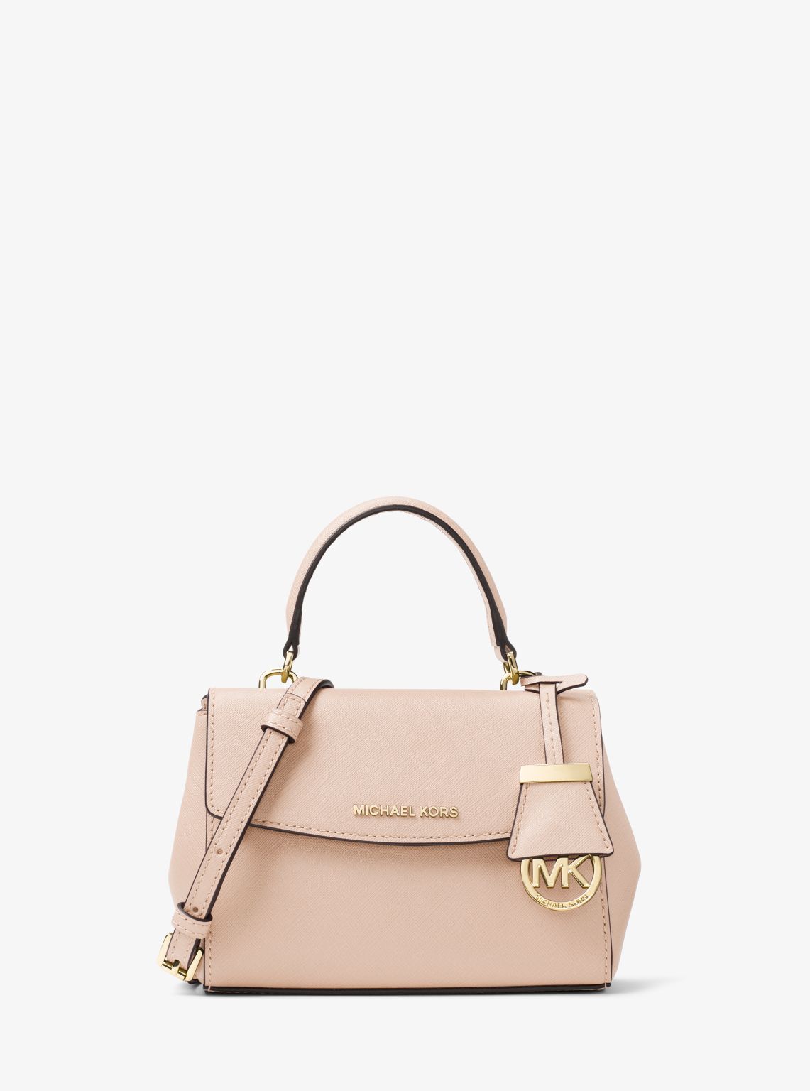 Michael Kors 'ava' Extra Small Perforated Leather Crossbody Bag