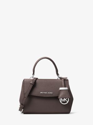 Ava Extra-Small Saffiano Leather Crossbody Bag