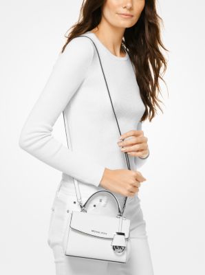 Ava Extra-Small Saffiano Leather Crossbody Bag