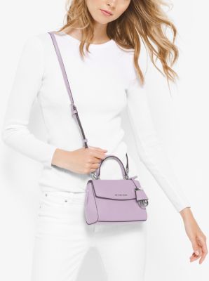 Ava Extra-Small Saffiano Leather Crossbody Bag