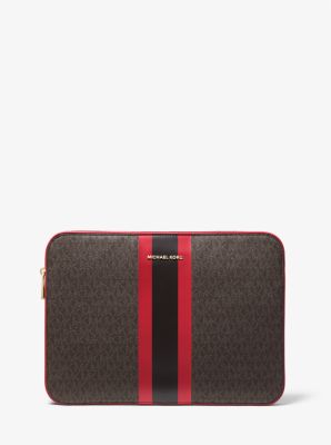 Jet Set Logo Stripe 13 Inch Laptop Case